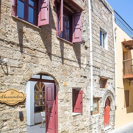 Alexandras Stone House Villa Rhodes City Eksteriør bilde