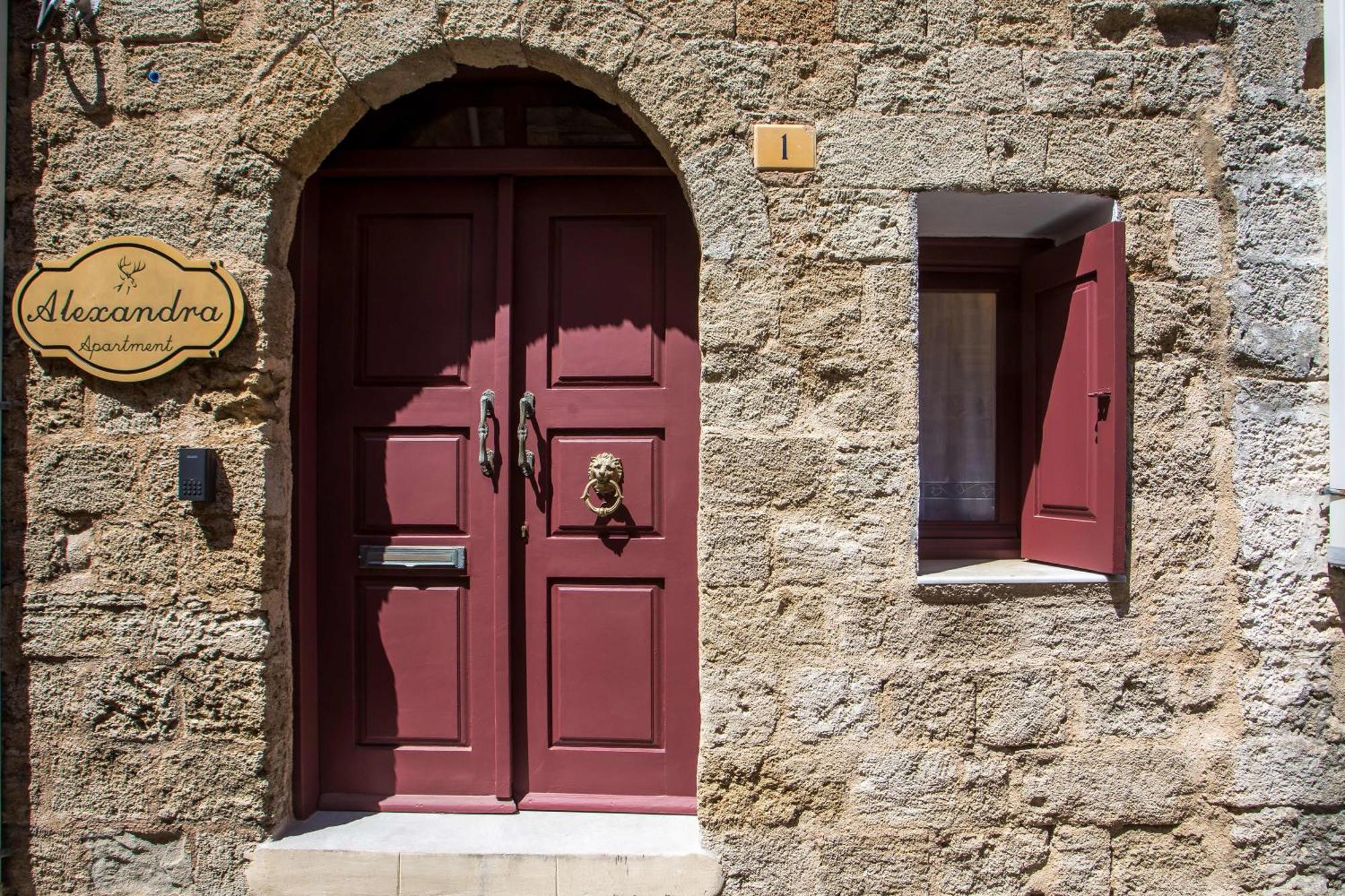 Alexandras Stone House Villa Rhodes City Eksteriør bilde